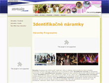 Tablet Screenshot of naramky.sk